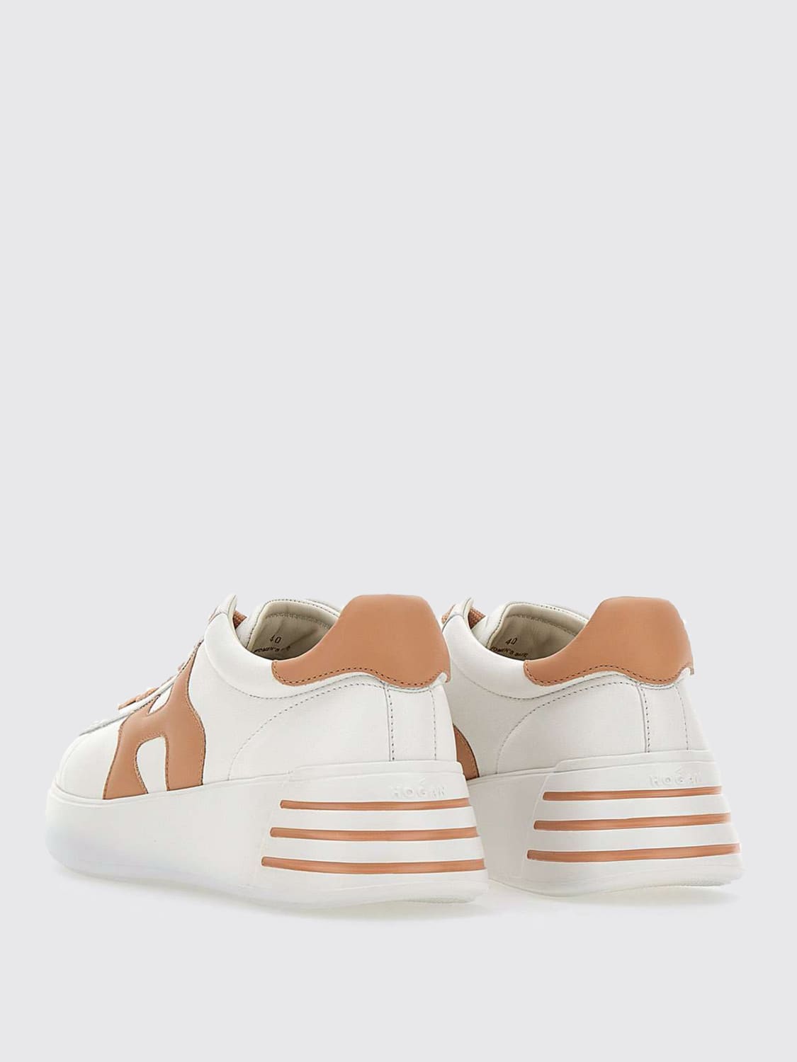 HOGAN SNEAKERS: Sneakers Rebel 564 Hogan in pelle , Fantasia - Img 3
