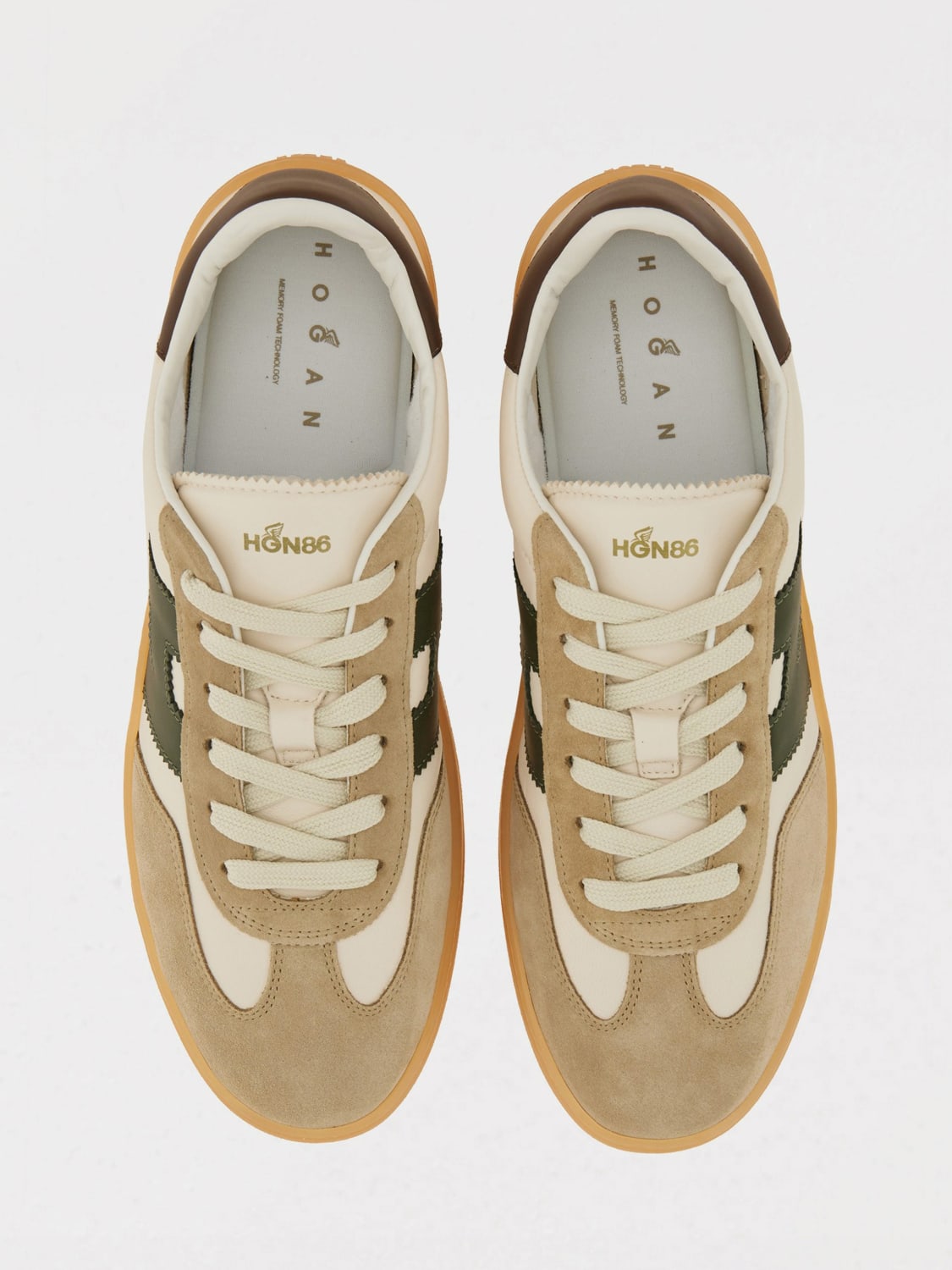 HOGAN SNEAKERS: Sneakers men Hogan, Beige - Img 4