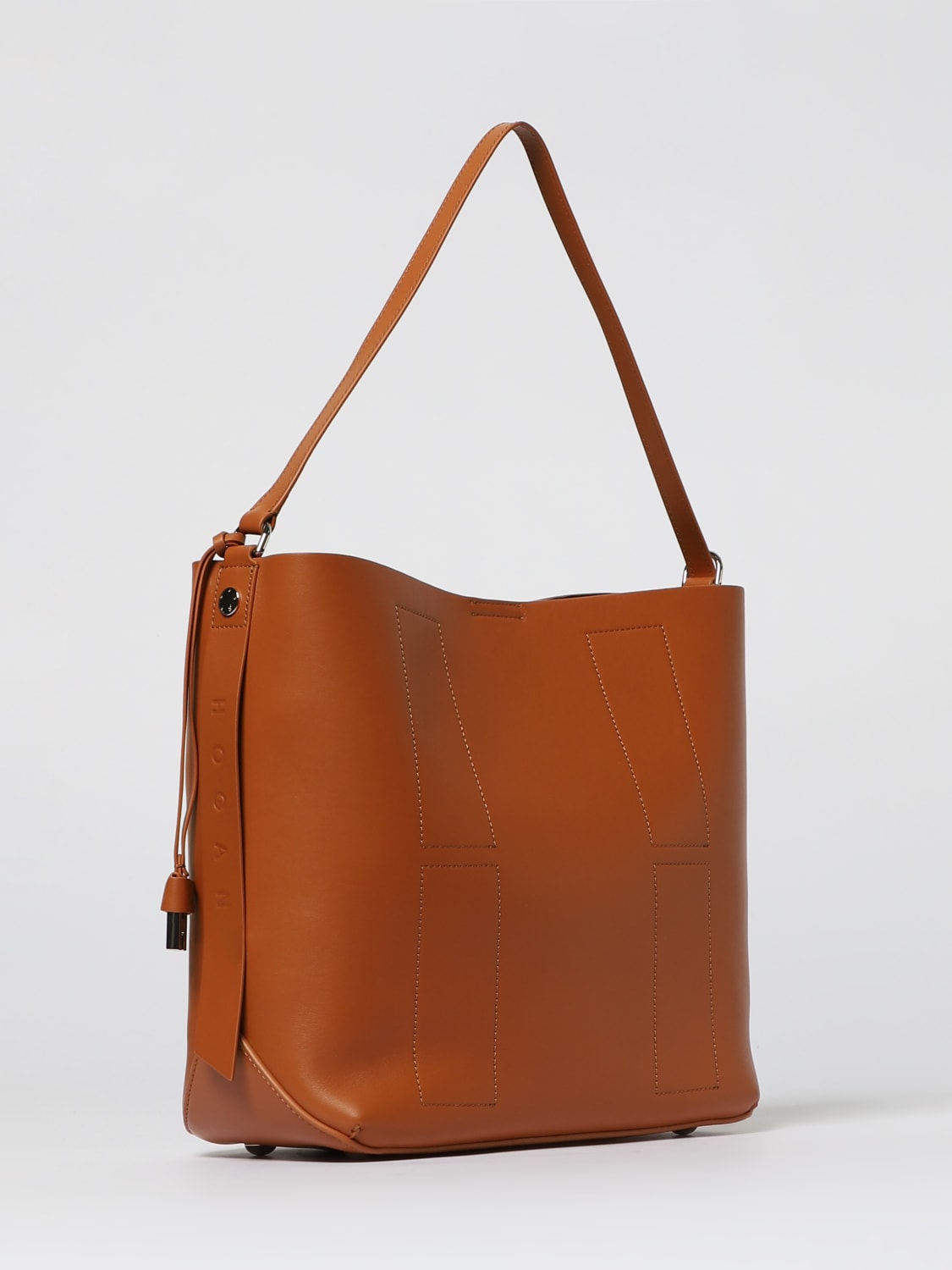 HOGAN BOLSO DE MANO: Bolso de mano mujer Hogan, Cacao - Img 2