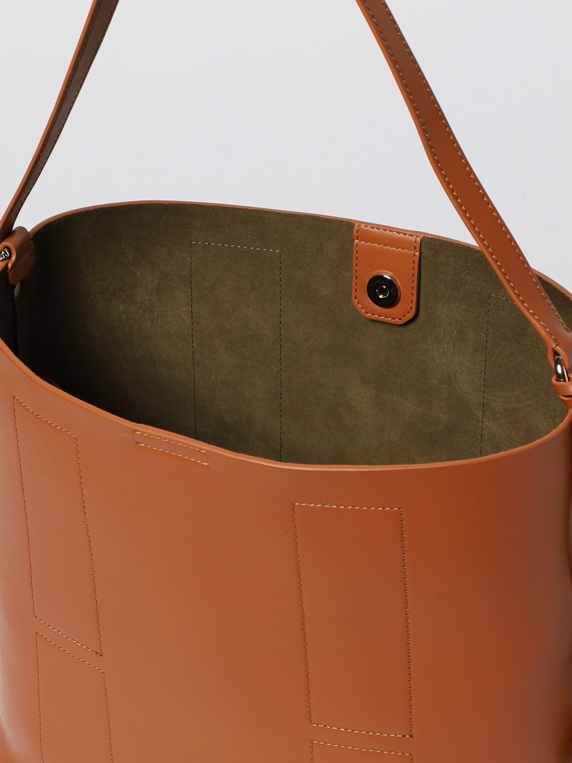 HOGAN BOLSO DE MANO: Bolso de mano mujer Hogan, Cacao - Img 4