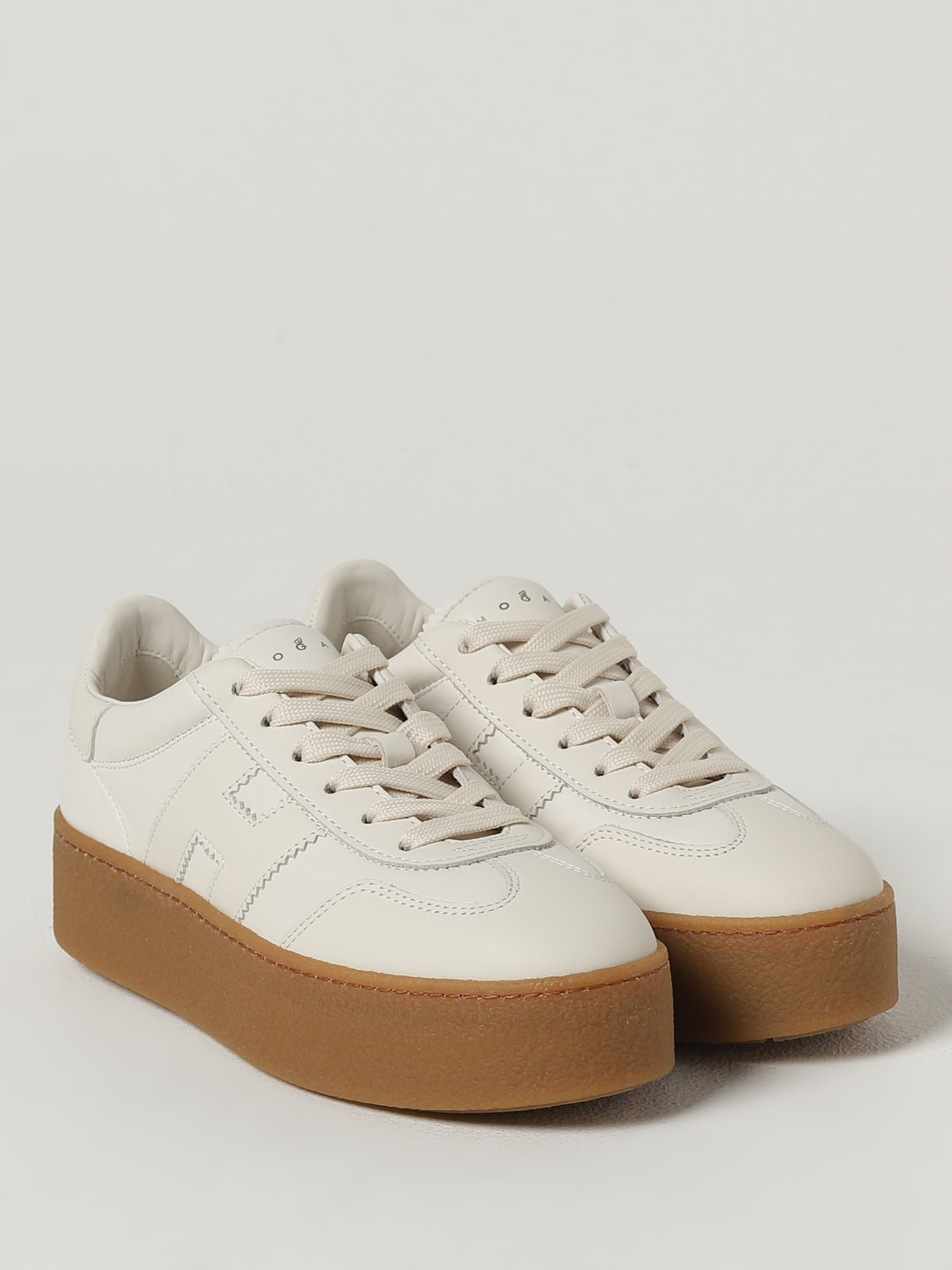 HOGAN BASKETS: Baskets femme Hogan, Blanc - Img 2