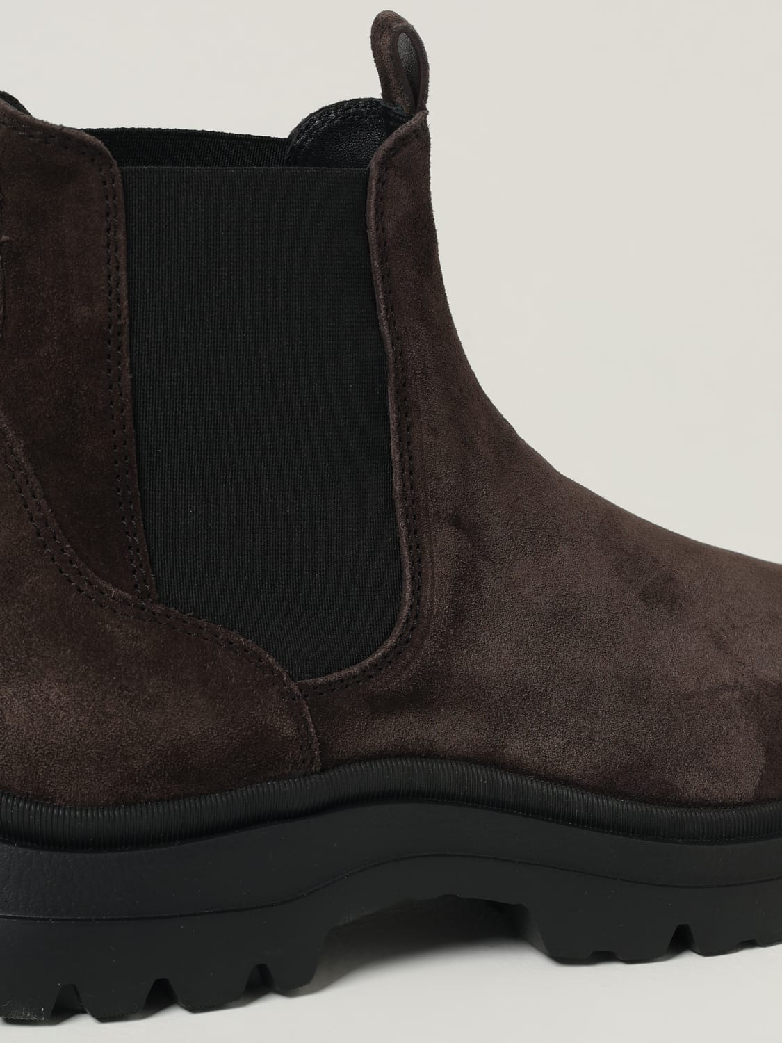 HOGAN BOOT: Boots men Hogan, Brown - Img 4