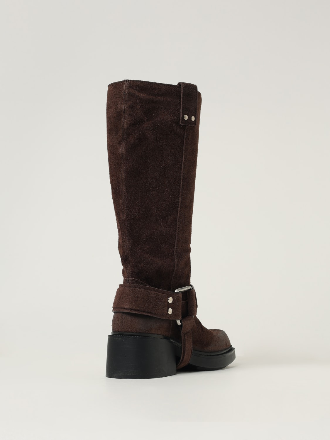 VIC MATIÉ BOOTS: Flat ankle boots woman Vic MatiÉ, Brown - Img 3