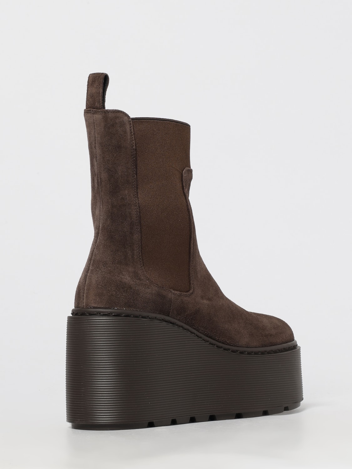 VIC MATIÉ BOOTS: Flat ankle boots woman Vic MatiÉ, Brown - Img 3