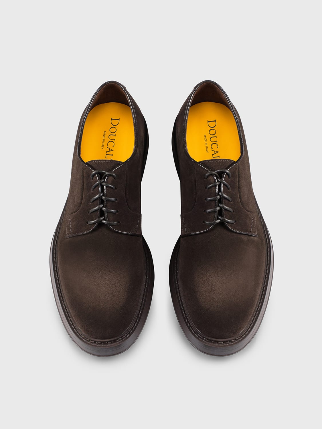 DOUCAL'S BROGUE SHOES: Brogue shoes men Doucal's, Earth - Img 3