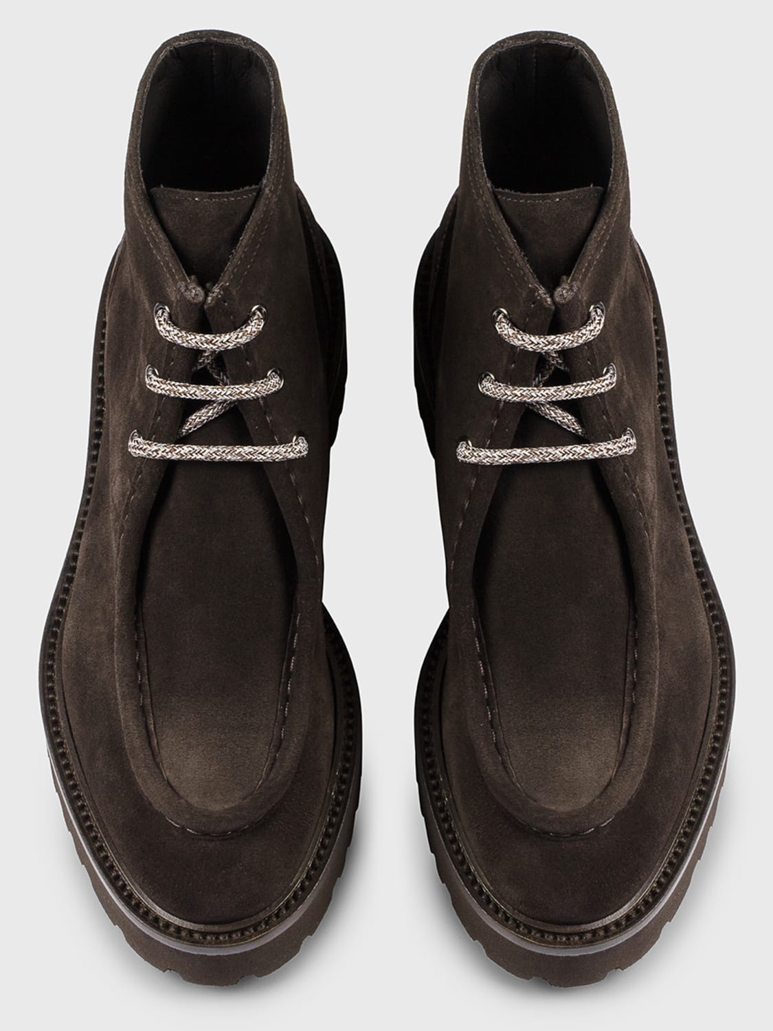 DOUCAL'S BOOTS: Loafers woman Doucal's, Mahogany - Img 3