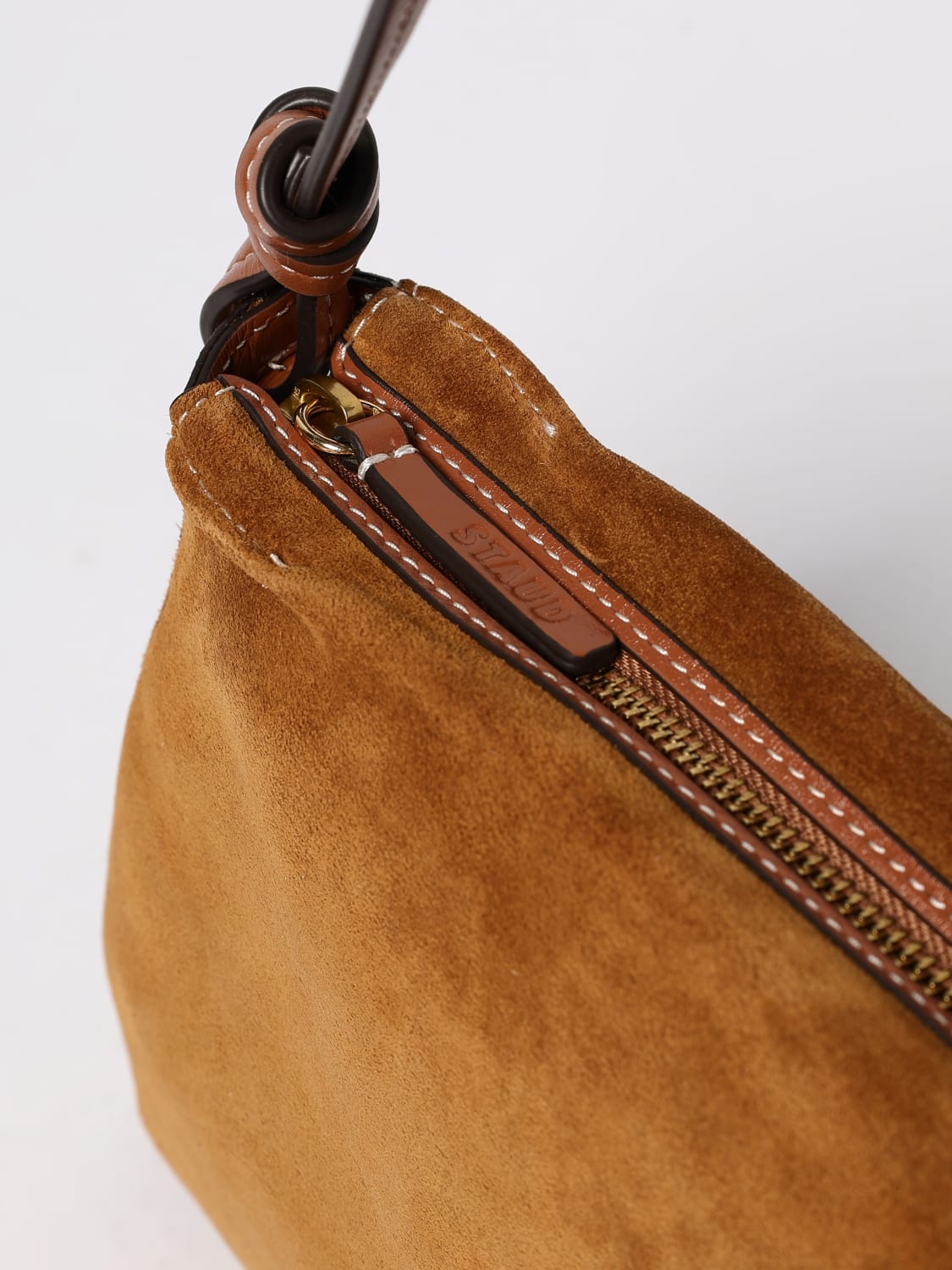 STAUD SCHULTERTASCHE: Schultertasche damen Staud, Leder - Img 3