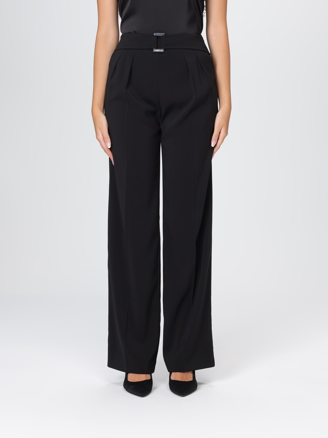 PATRIZIA PEPE HOSE: Hose damen Patrizia Pepe, Schwarz - Img 1