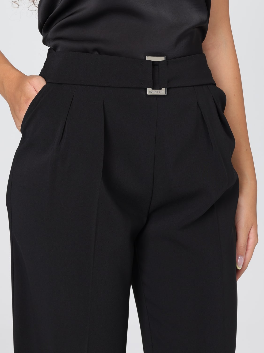 PATRIZIA PEPE HOSE: Hose damen Patrizia Pepe, Schwarz - Img 3