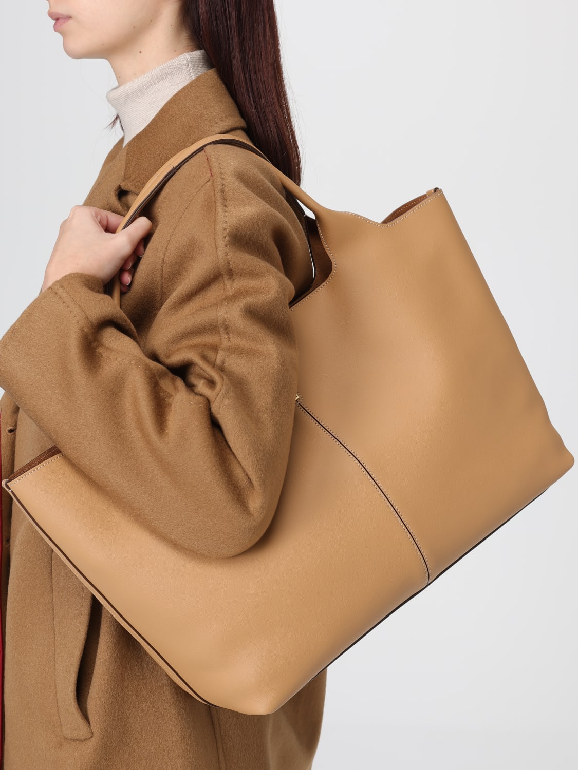 TOD'S HANDBAG: Handbag woman Tod's, Camel - Img 2