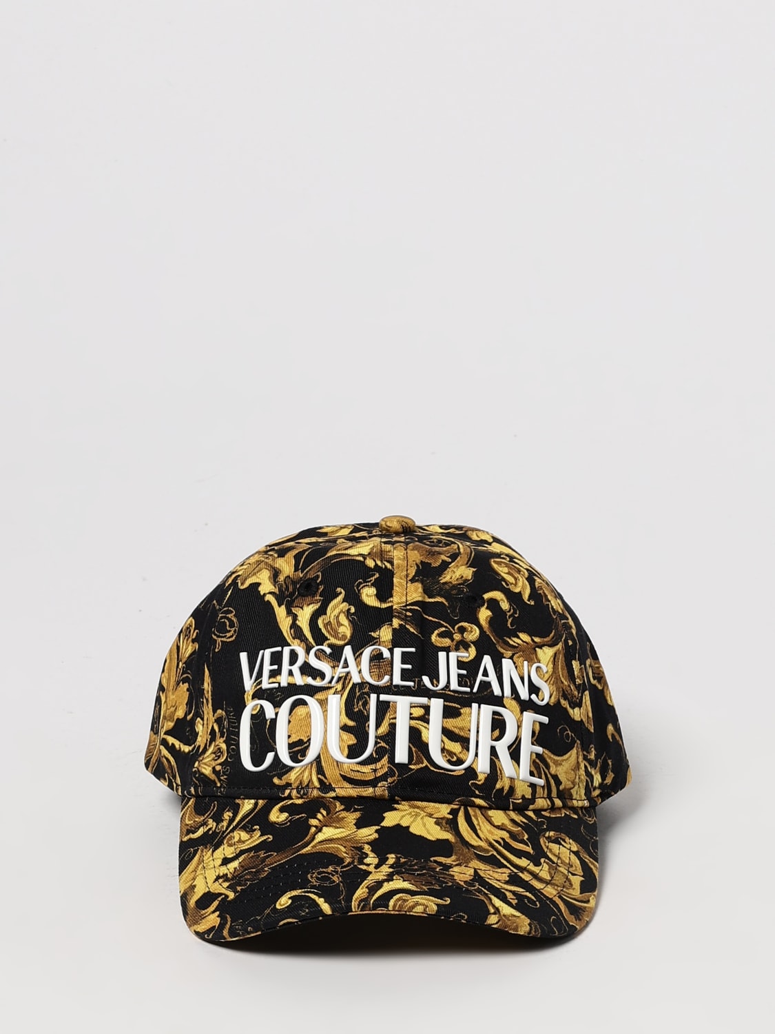 VERSACE JEANS COUTURE HAT: Hat men Versace Jeans Couture, Black - Img 2