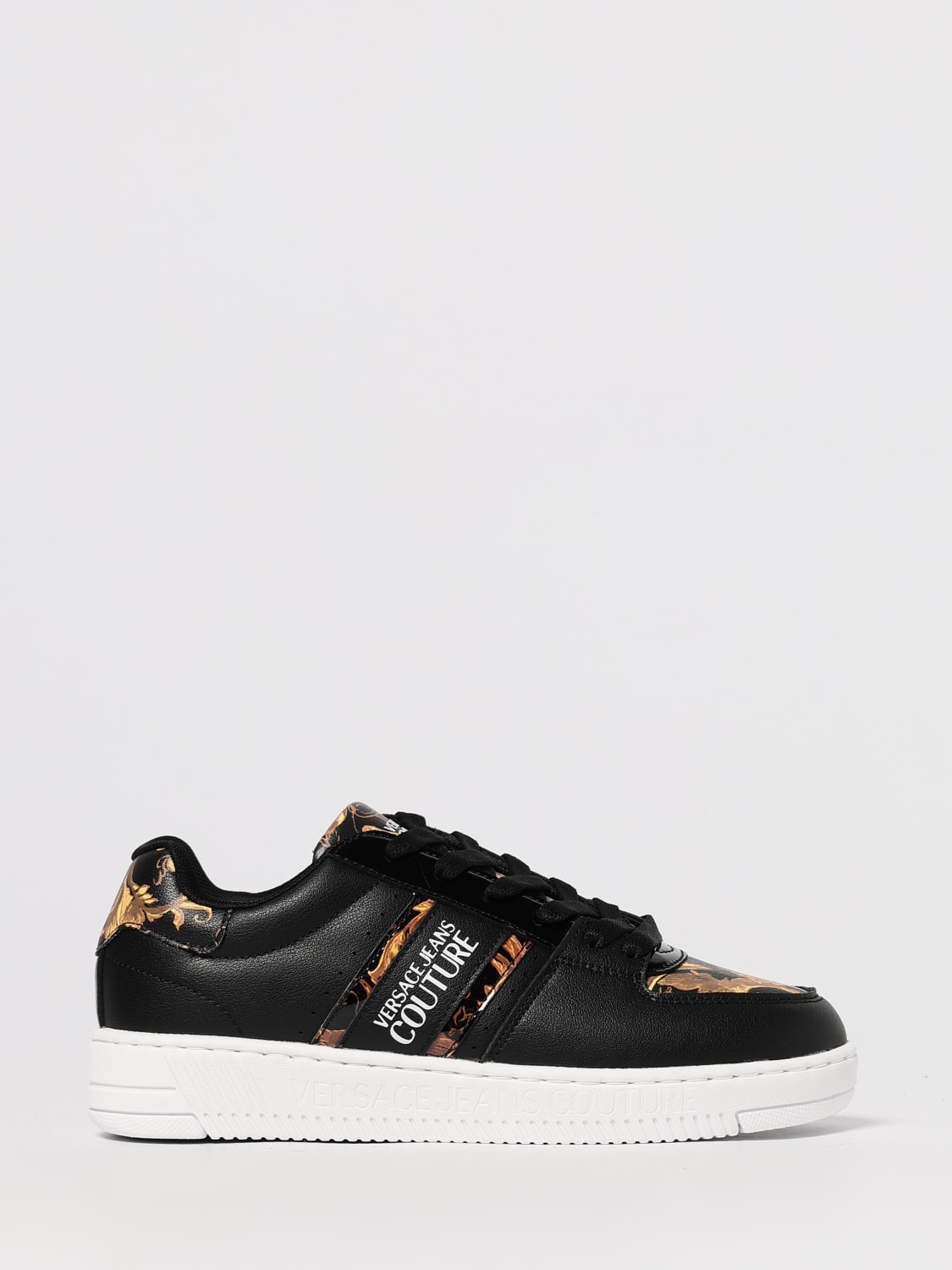 VERSACE JEANS COUTURE SNEAKERS: Shoes woman Versace Jeans Couture, Black - Img 1
