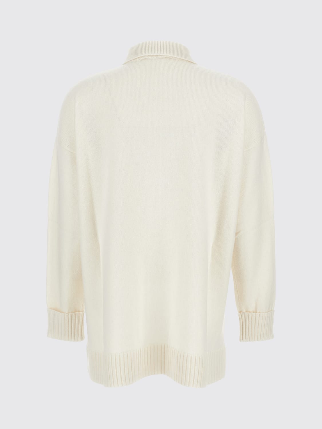 MAX MARA POLO SHIRT: Sweater woman Max Mara, White - Img 3