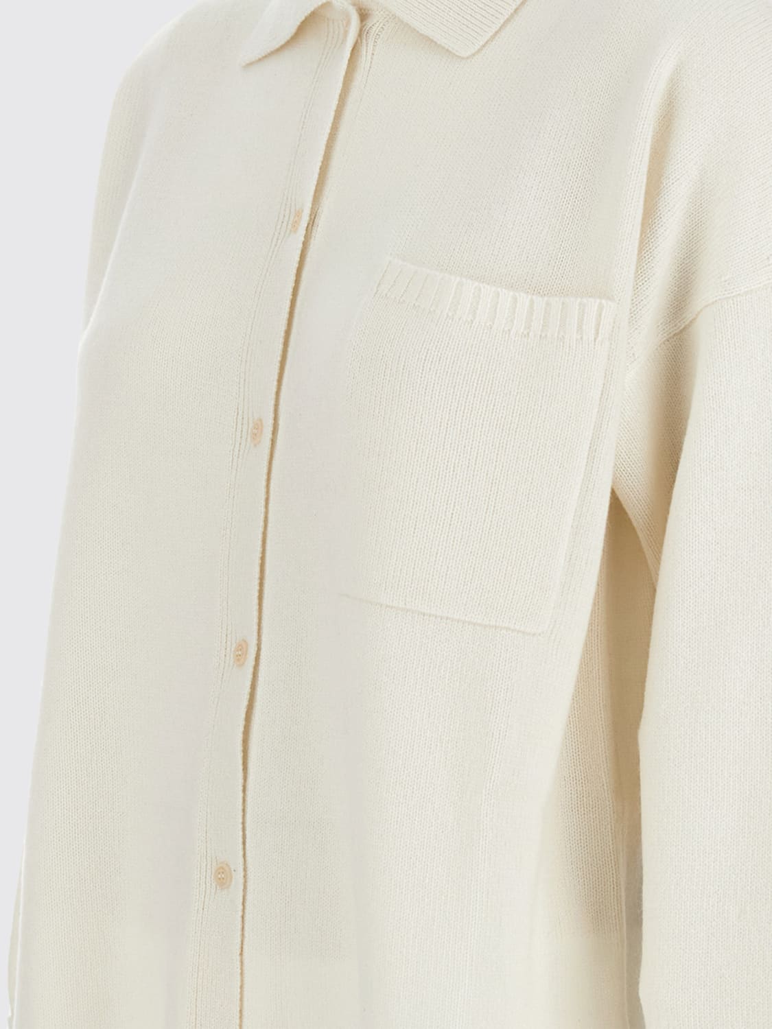 MAX MARA POLO SHIRT: Sweater woman Max Mara, White - Img 4