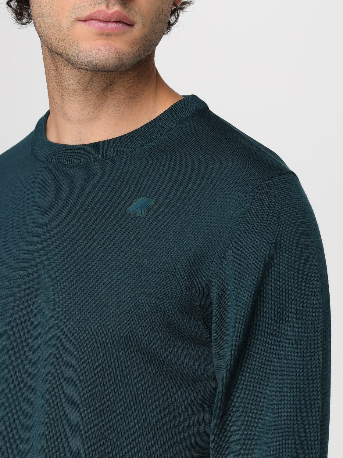 K-WAY PULLOVER: Pullover herren K-way, Grün - Img 3