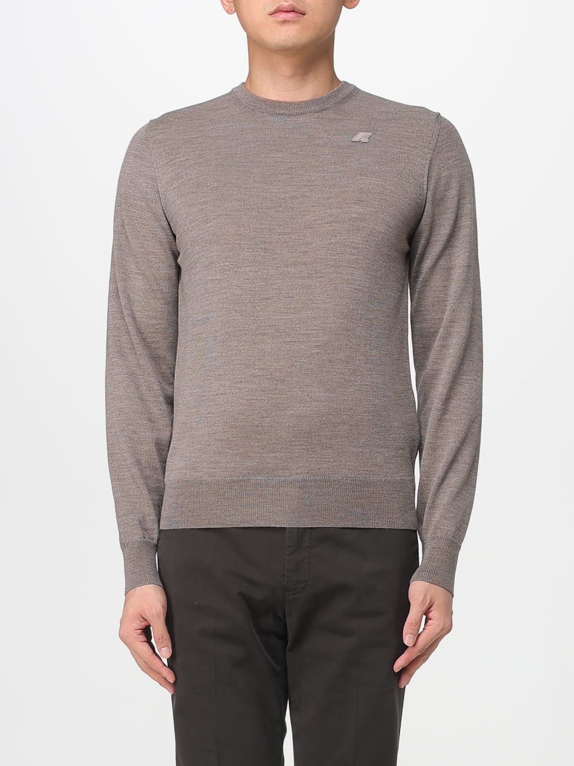K-WAY SWEATER: Sweater men K-way, Beige - Img 1
