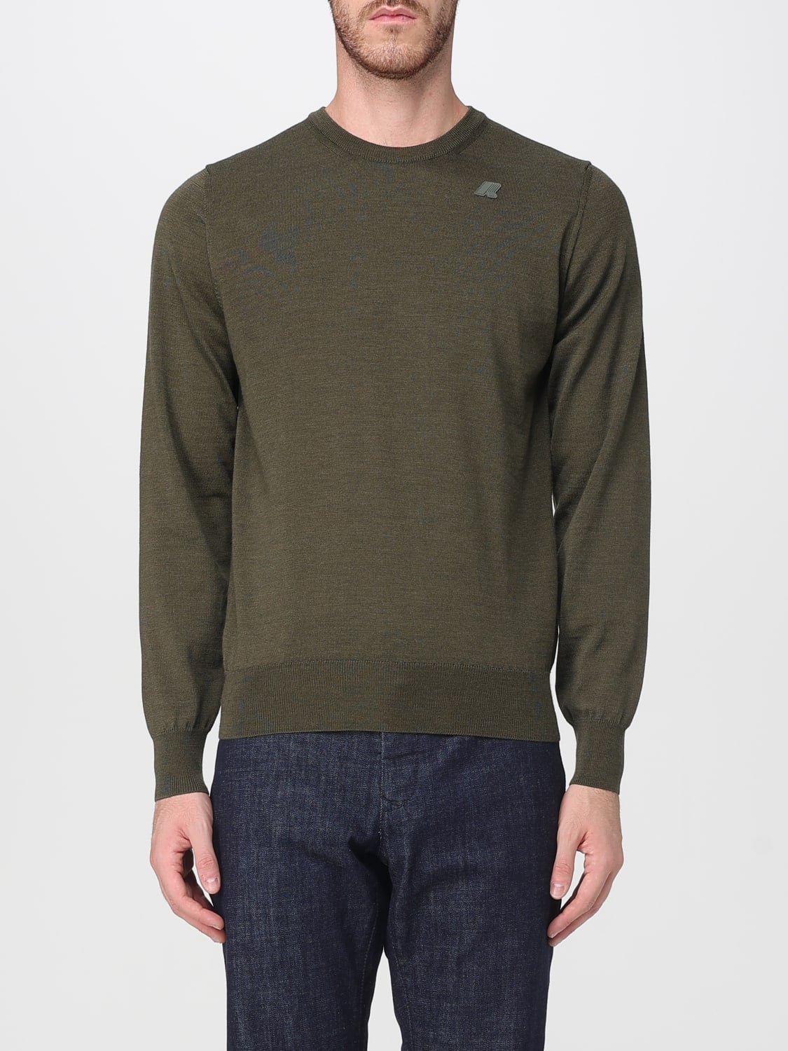 K-WAY PULLOVER: Pullover herren K-way, Military - Img 1
