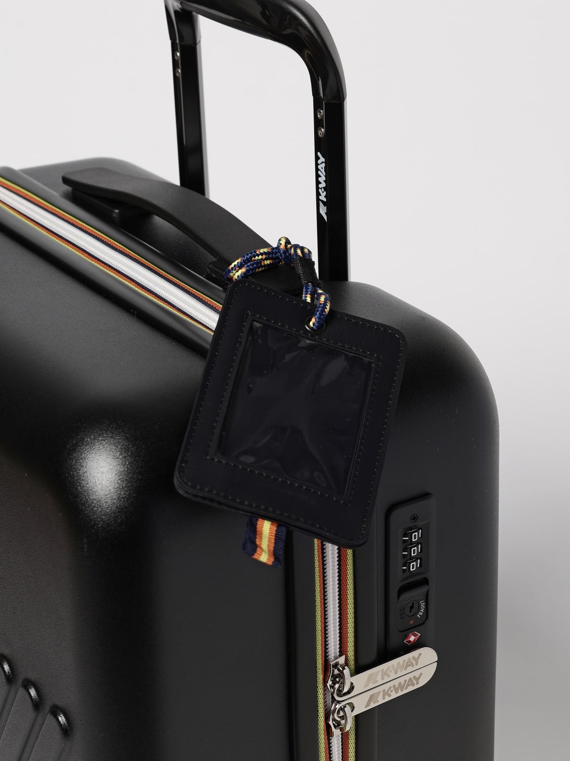 K-WAY TRAVEL BAG: Travel bag men K-way, Black - Img 3