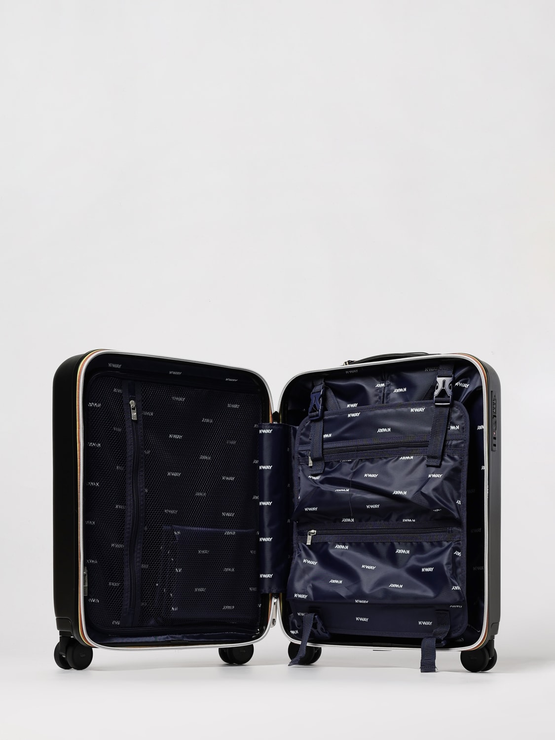 K-WAY TRAVEL BAG: Travel bag men K-way, Black - Img 4