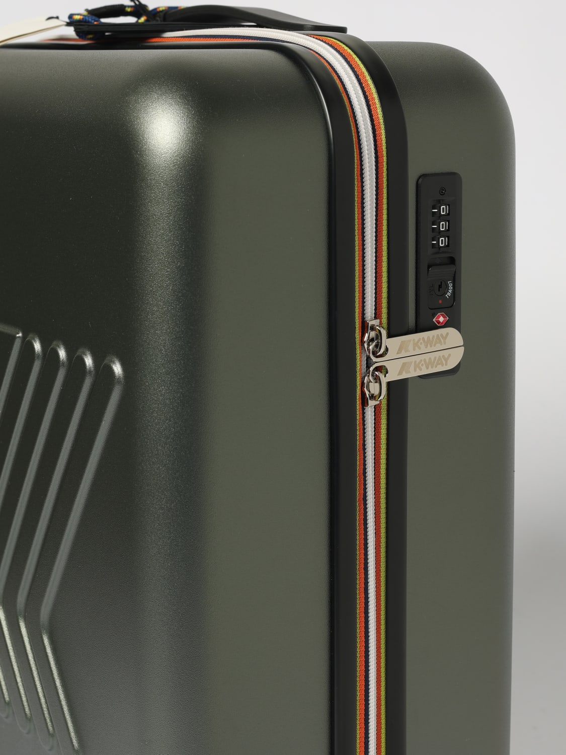 K-WAY TRAVEL BAG: Travel bag men K-way, Green - Img 3