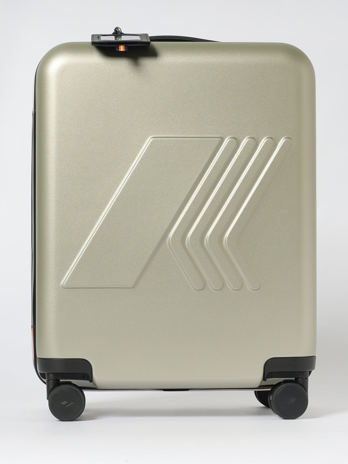 K-WAY TRAVEL BAG: Travel bag men K-way, Grey - Img 1