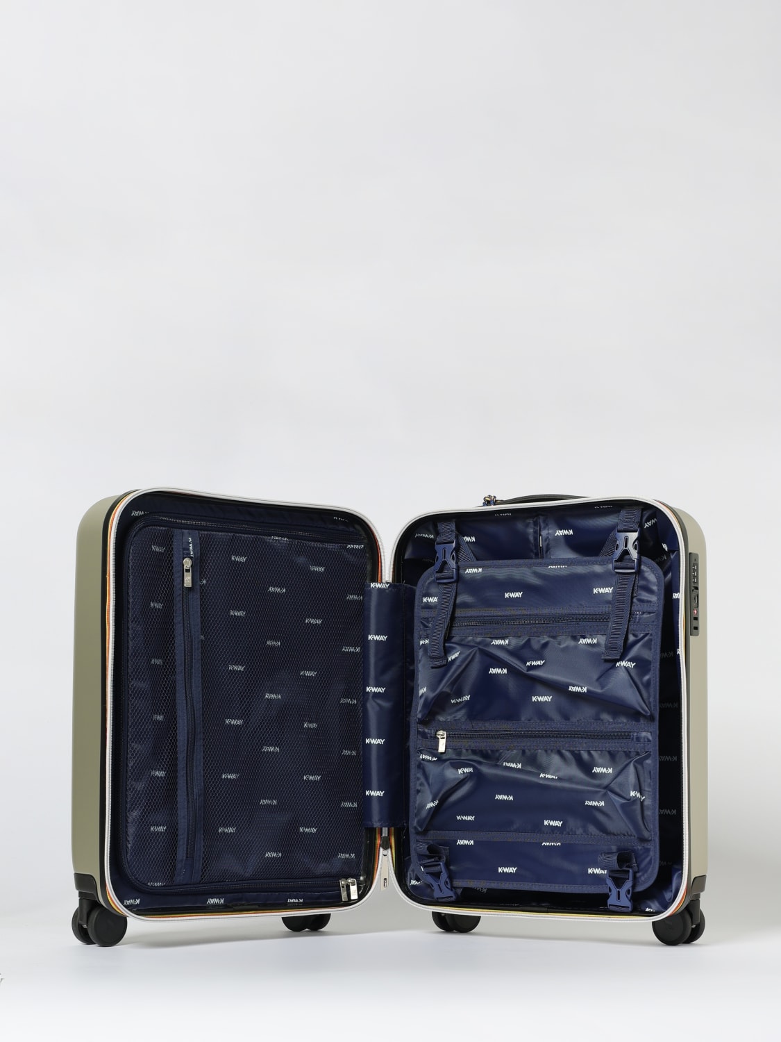 K-WAY TRAVEL BAG: Travel bag men K-way, Grey - Img 2