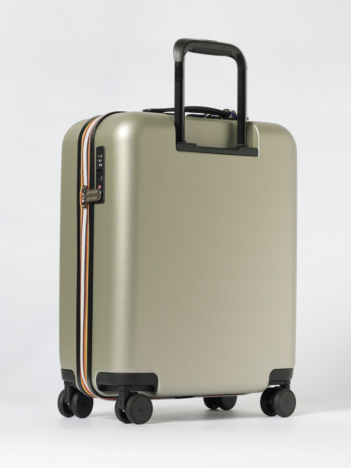 K-WAY TRAVEL BAG: Travel bag men K-way, Grey - Img 3