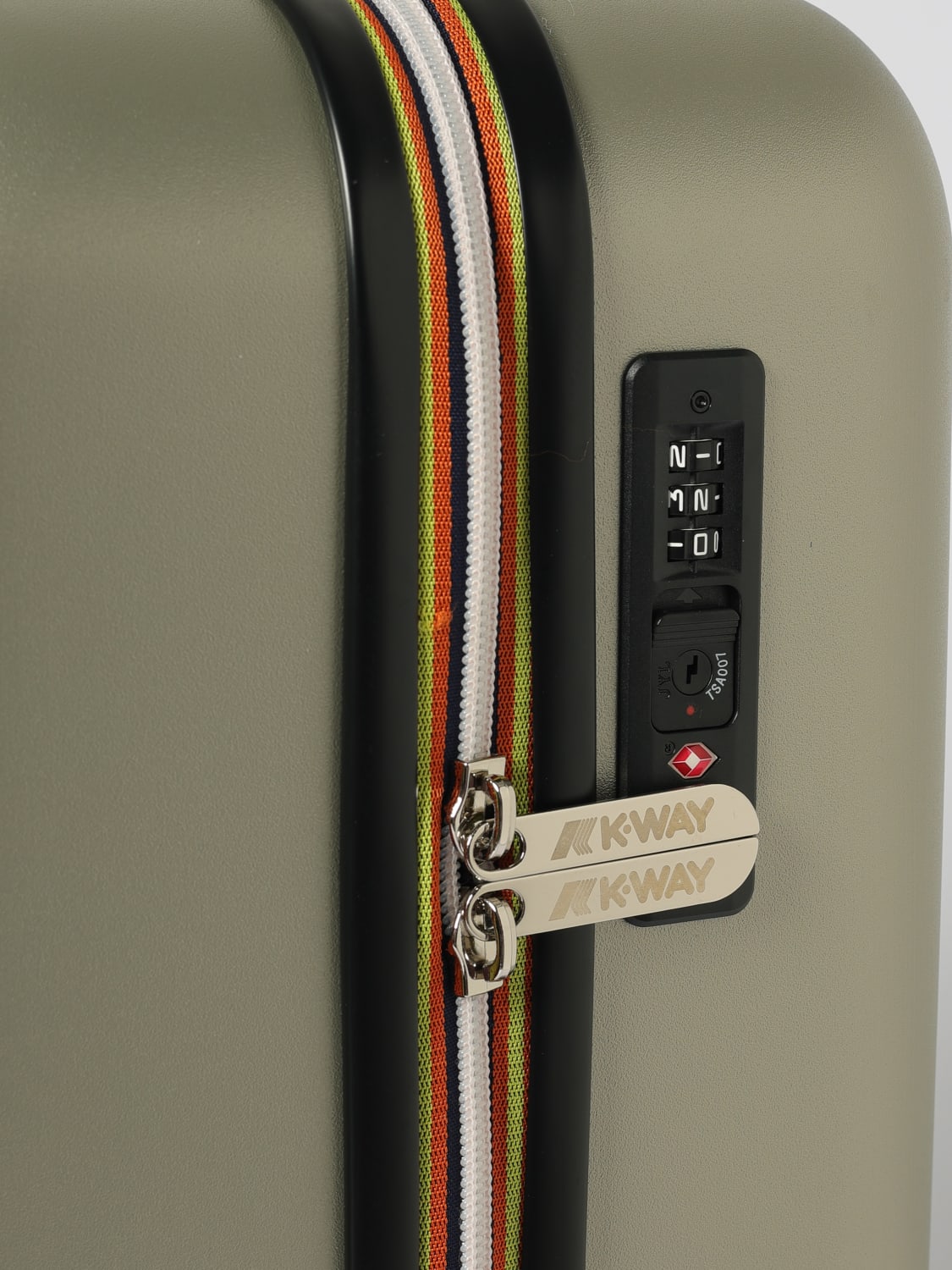 K-WAY TRAVEL BAG: Travel bag men K-way, Grey - Img 4