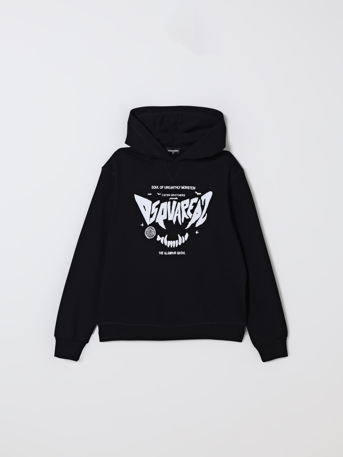 DSQUARED2 PULLOVER: Pullover kinder Dsquared2, Schwarz - Img 1