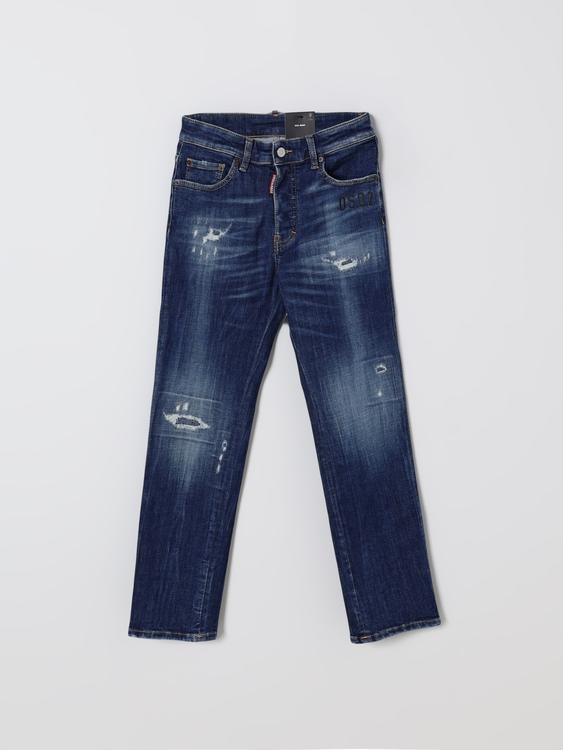 DSQUARED2 JEANS: Jeans kinder Dsquared2, Denim - Img 1