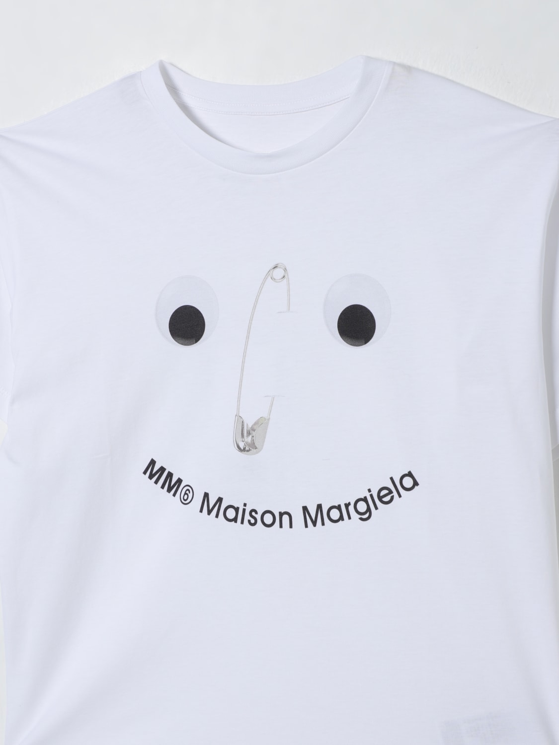 MM6 MAISON MARGIELA CAMISETA: Camisetas niños Mm6 Maison Margiela, Blanco - Img 3