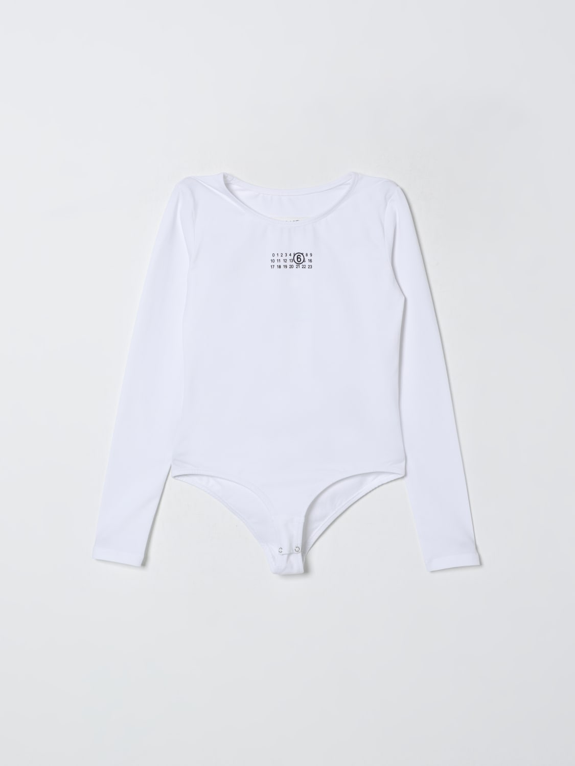 MM6 MAISON MARGIELA TOP: Mamelucos niños Mm6 Maison Margiela, Blanco - Img 1