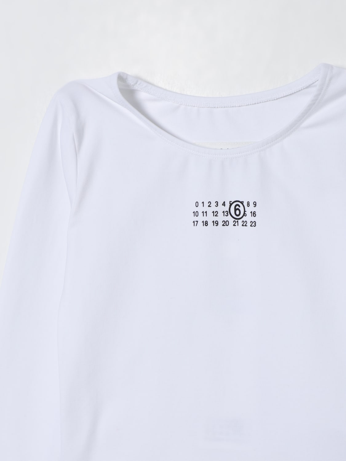 MM6 MAISON MARGIELA TOP: Mamelucos niños Mm6 Maison Margiela, Blanco - Img 3