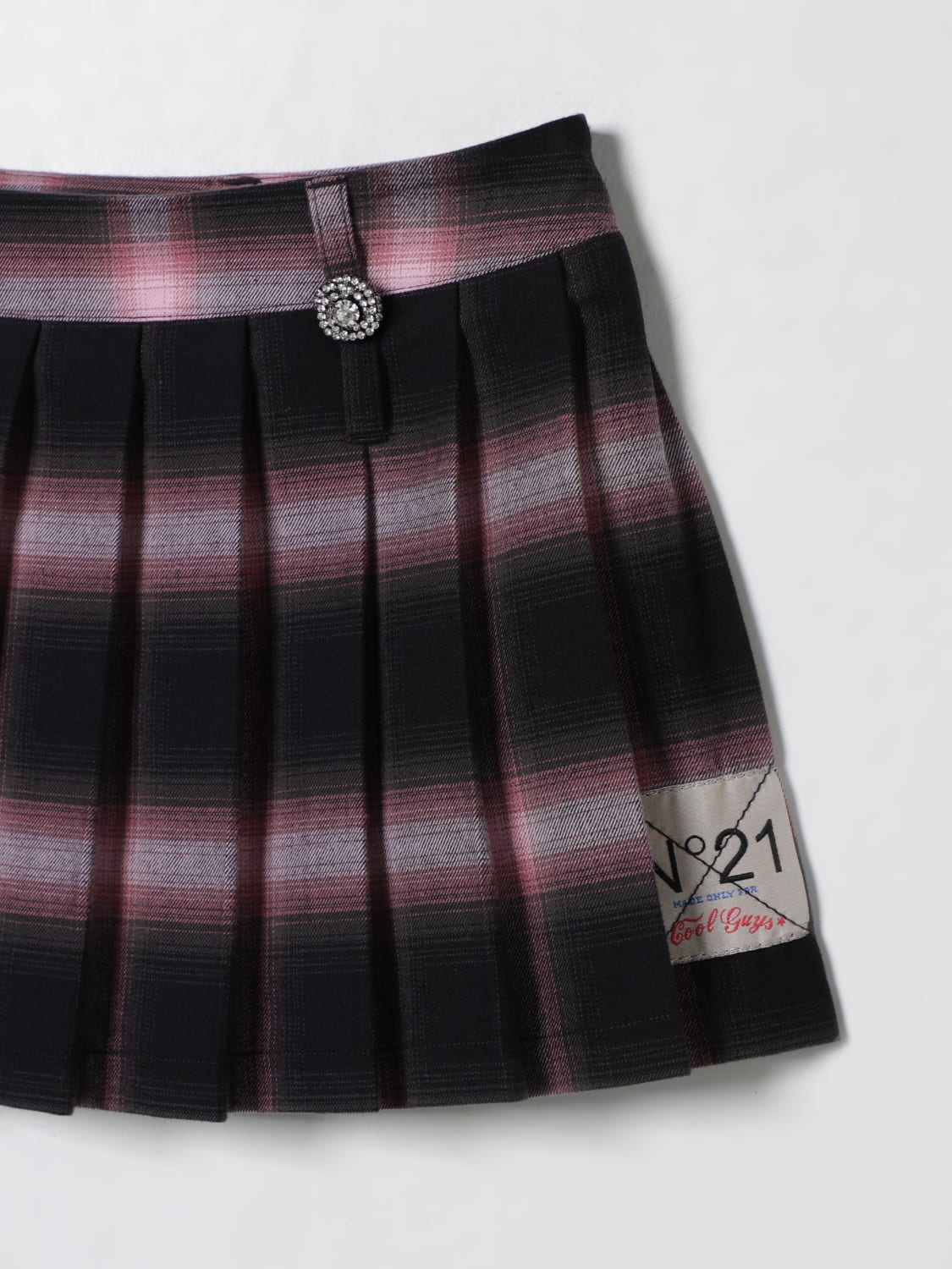 N° 21 SKIRT: Skirt kids N° 21, Multicolor - Img 3