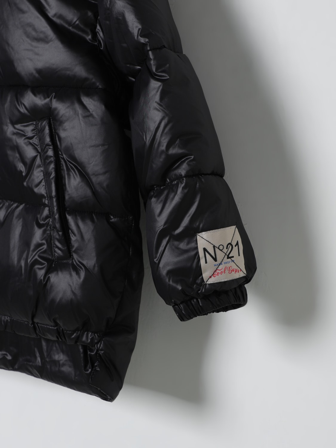 N° 21 CHAQUETA: Abrigo niños N° 21, Negro - Img 3