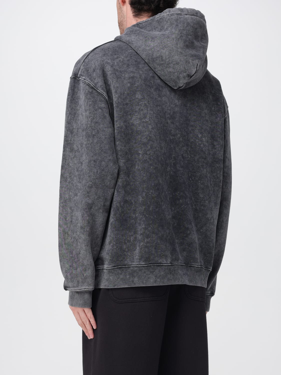 MSGM 스웨트셔츠: 스웨터 남성 MSGM, 블랙 - Img 2