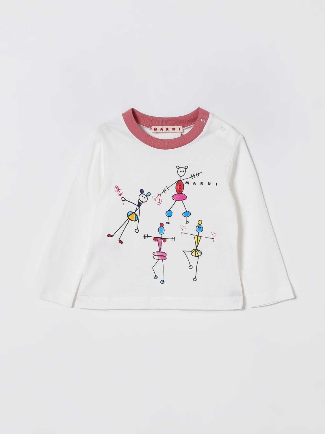 MARNI T-SHIRT: T-shirt kids Marni, White - Img 1