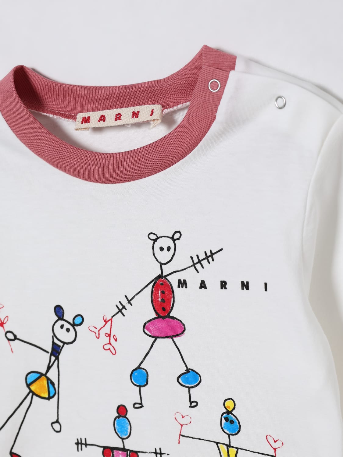 MARNI T-SHIRT: T-shirt kids Marni, White - Img 3
