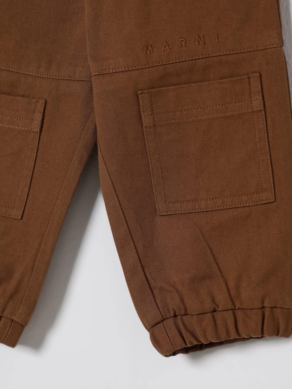 MARNI PANTALONES: Pantalón niños Marni, Camello - Img 3