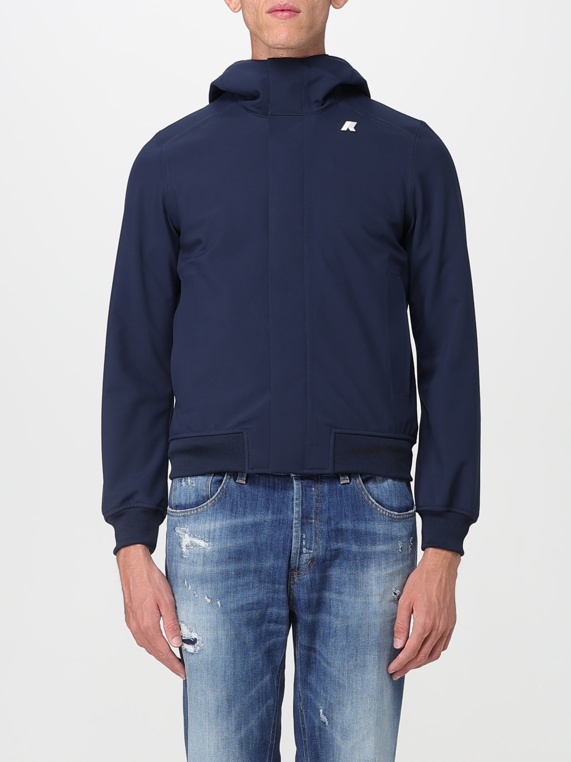 K-WAY JACKET: Jacket men K-way, Blue - Img 1