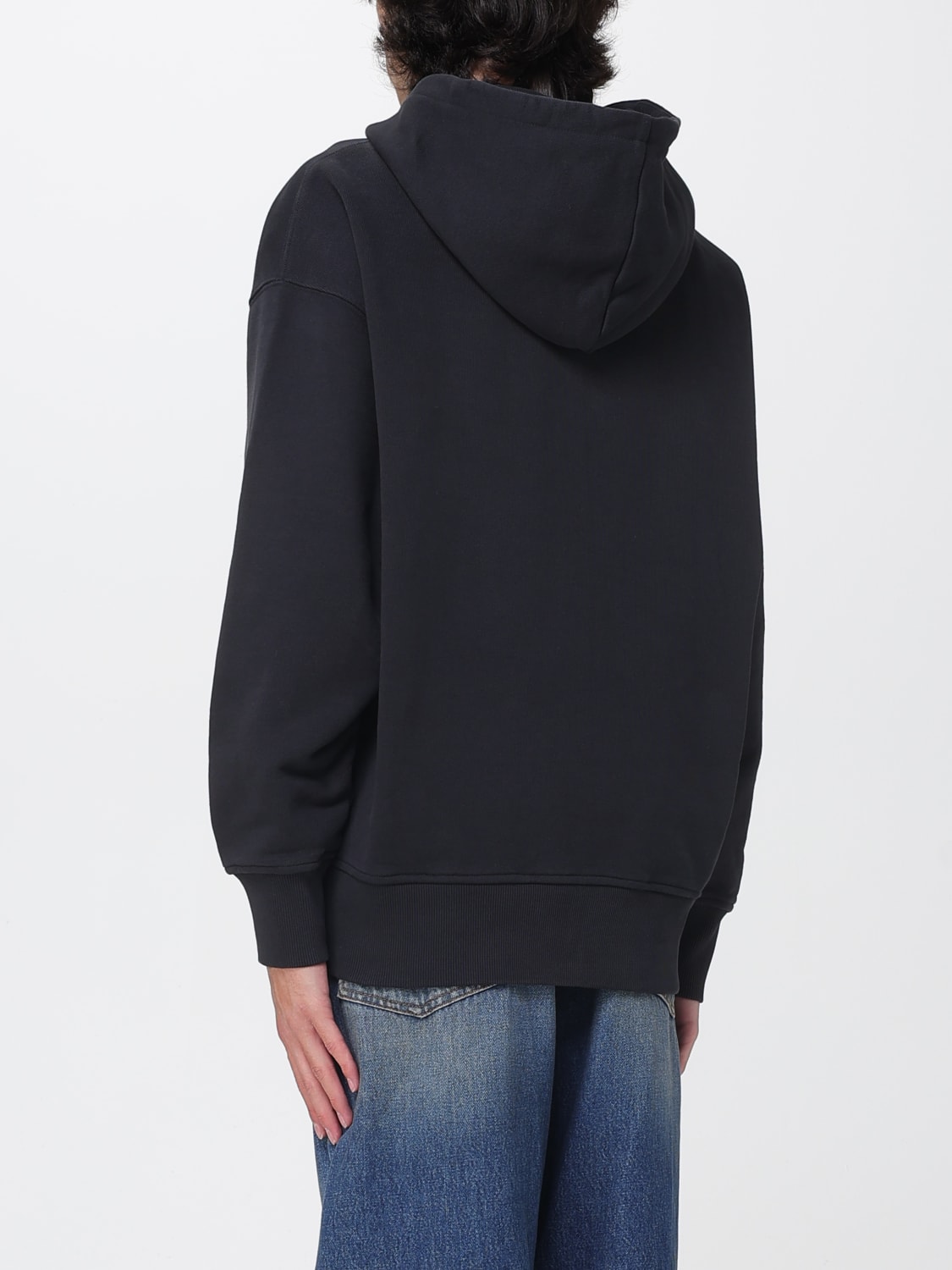 MSGM SWEATSHIRT: Sweater men MSGM, Black - Img 2