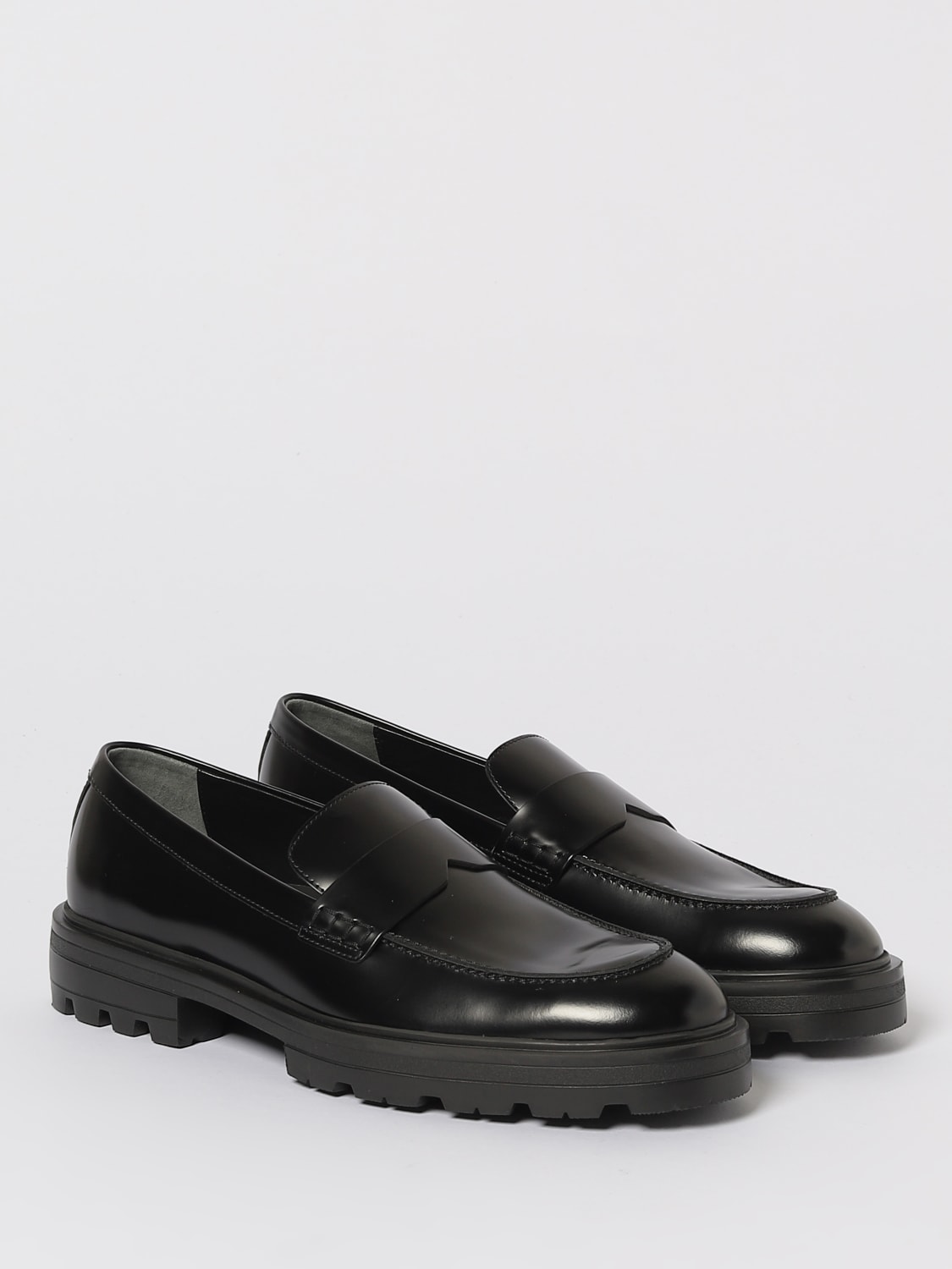 HOGAN LOAFERS: Loafers men Hogan, Black - Img 2