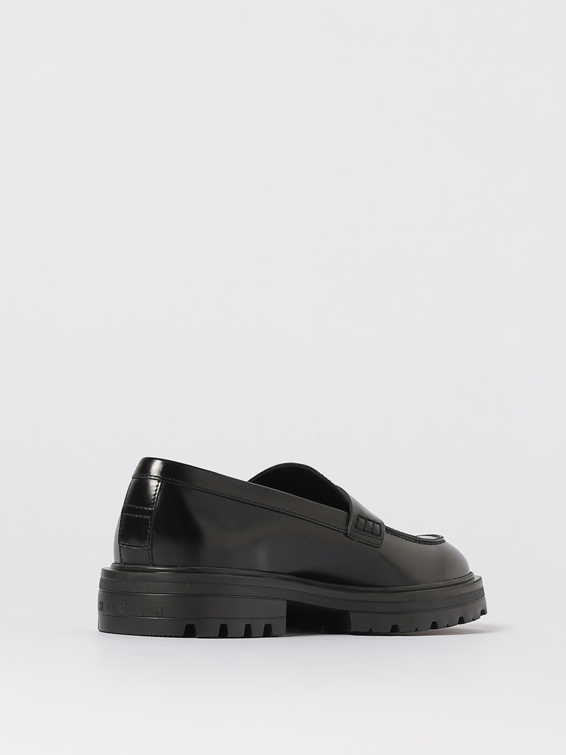 HOGAN LOAFERS: Loafers men Hogan, Black - Img 3