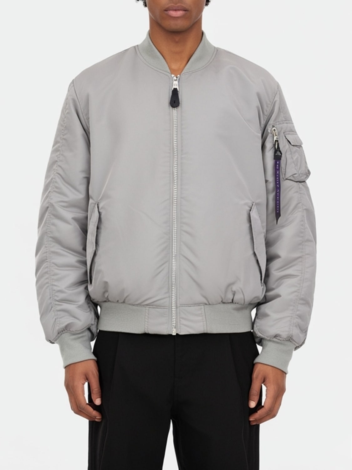 ALPHA INDUSTRIES JACKET: Blazer men Alpha Industries, Grey - Img 1