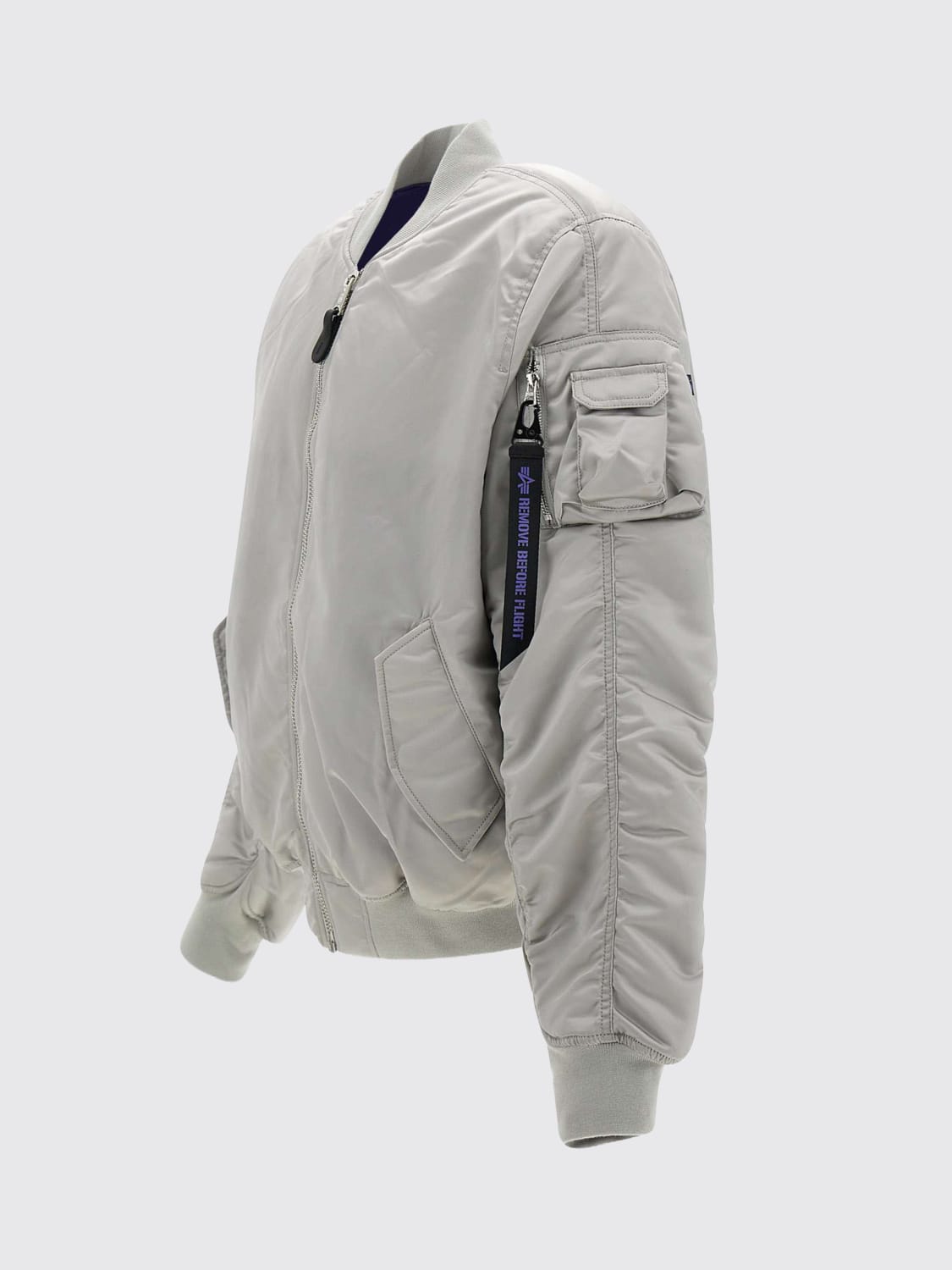 ALPHA INDUSTRIES JACKET: Blazer men Alpha Industries, Grey - Img 4