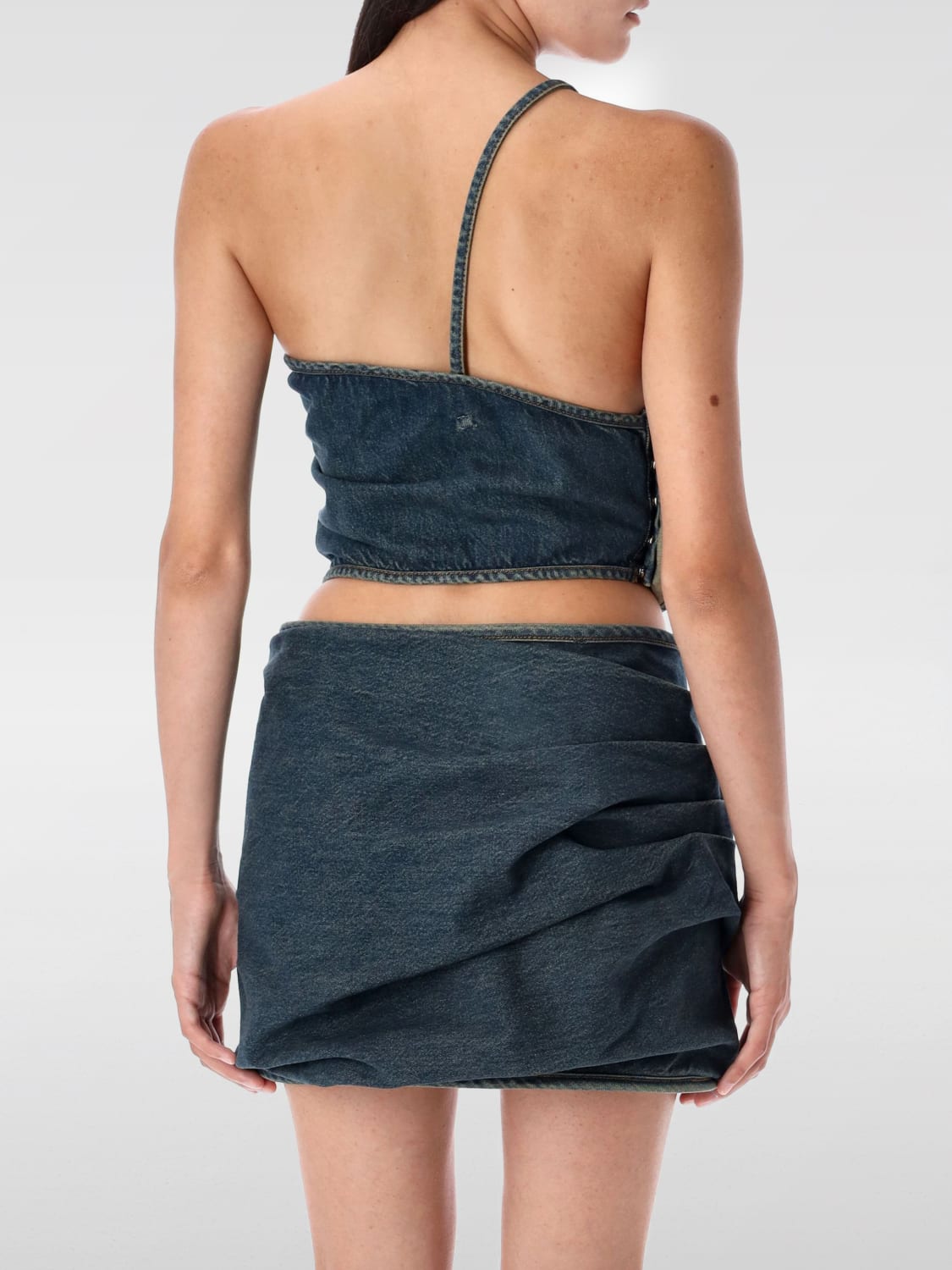 MAGDA BUTRYM TOP: Top woman Magda Butrym, Blue - Img 2