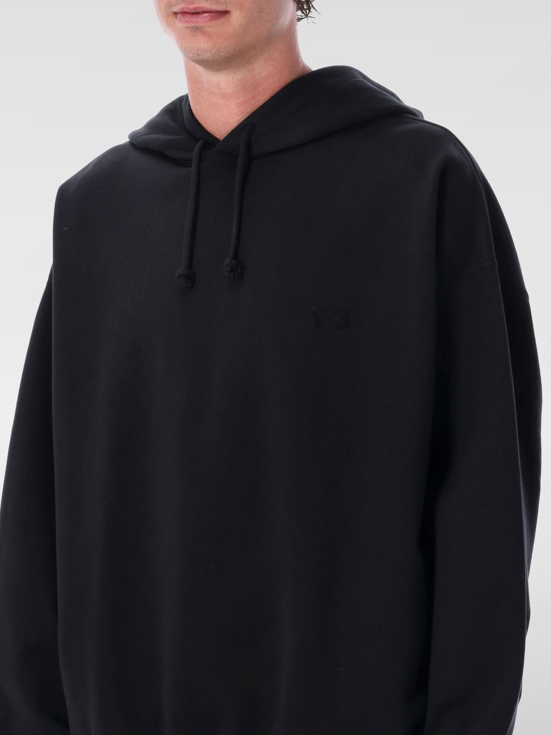 Y-3 SWEATSHIRT: Sweatshirt men Y-3, Black - Img 3