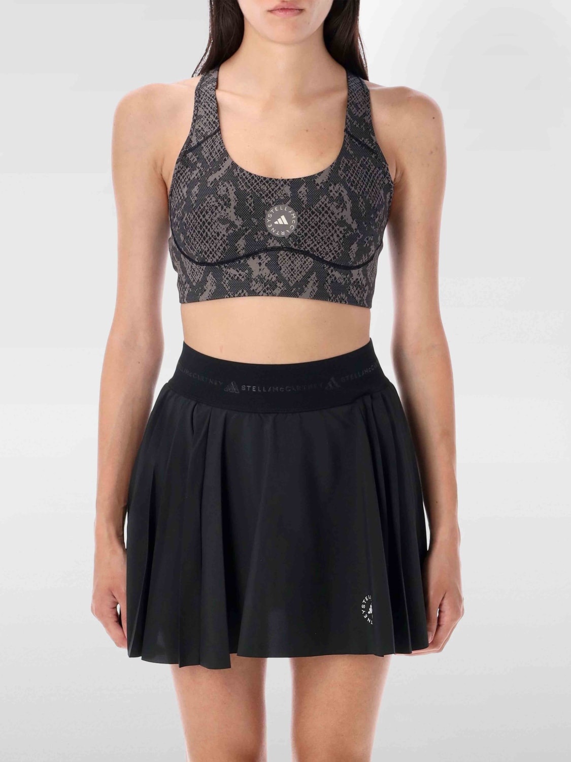 ADIDAS BY STELLA MCCARTNEY TOP: Top femme Adidas by Stella McCartney, Noir - Img 1