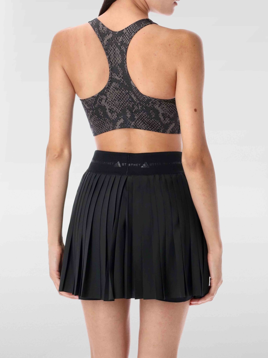 ADIDAS BY STELLA MCCARTNEY TOP: Top femme Adidas by Stella McCartney, Noir - Img 2