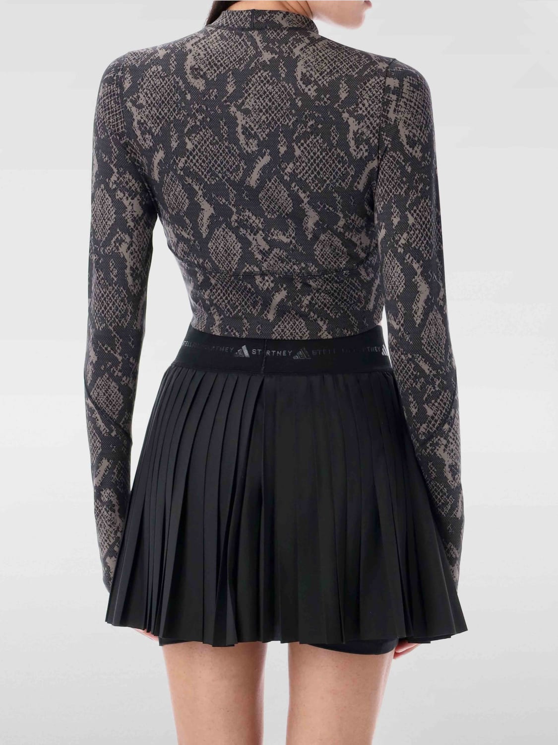 ADIDAS BY STELLA MCCARTNEY TOP: Top woman Adidas by Stella McCartney, Black - Img 2